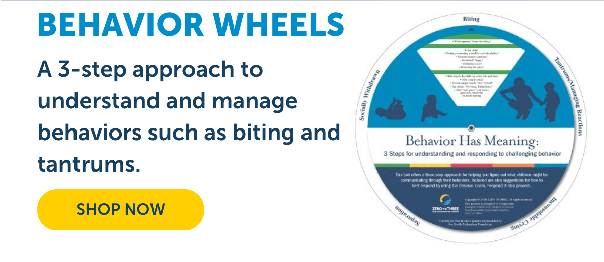 Learn to respond to and manage challenging behavior with our behavior wheels.
