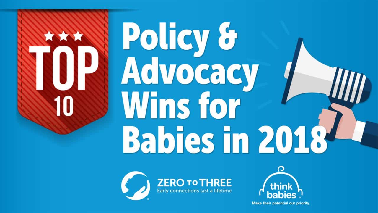 Policy and Advocacy Wins for Babies in 2018 Banner