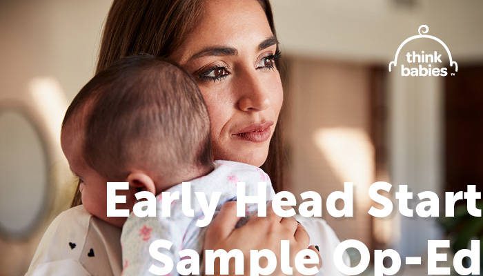 Early Head Start Sample OpEd