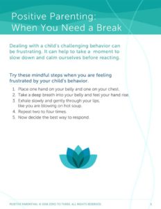 positive parenting tips
