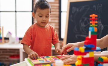 Every child in every early childhood program has the right to experience rigorous math curricula and learning experiences. Photo: Krakenimages.com/shutterstock