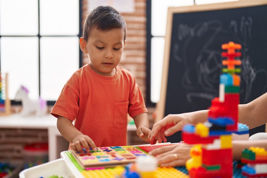 Every child in every early childhood program has the right to experience rigorous math curricula and learning experiences. Photo: Krakenimages.com/shutterstock