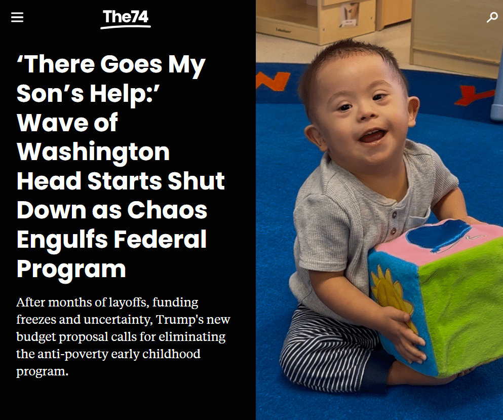 ‘There Goes My Son’s Help:’ Wave of Washington Head Starts Shut Down as Chaos Engulfs Federal Program