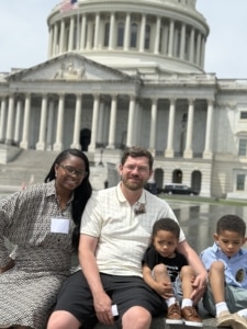 Oklahoma family at Strolling Thunder 