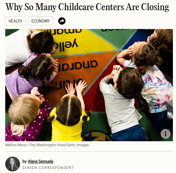 Why So Many Childcare Centers Are Closing