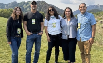 Michelle Sarche with Native American Colleagues from the Aspen Fellowship